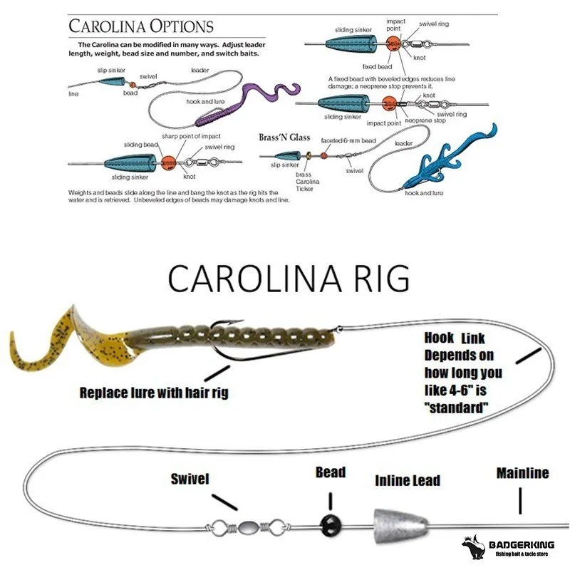 Carolina rig fishing hook tackle box set with texas offset fishhooks copper bullet sinker weight luminous beads for fishing Carolina rig fishing hook tackle box set with texas offset fishhooks copper bullet sinker weight luminous beads for fishing