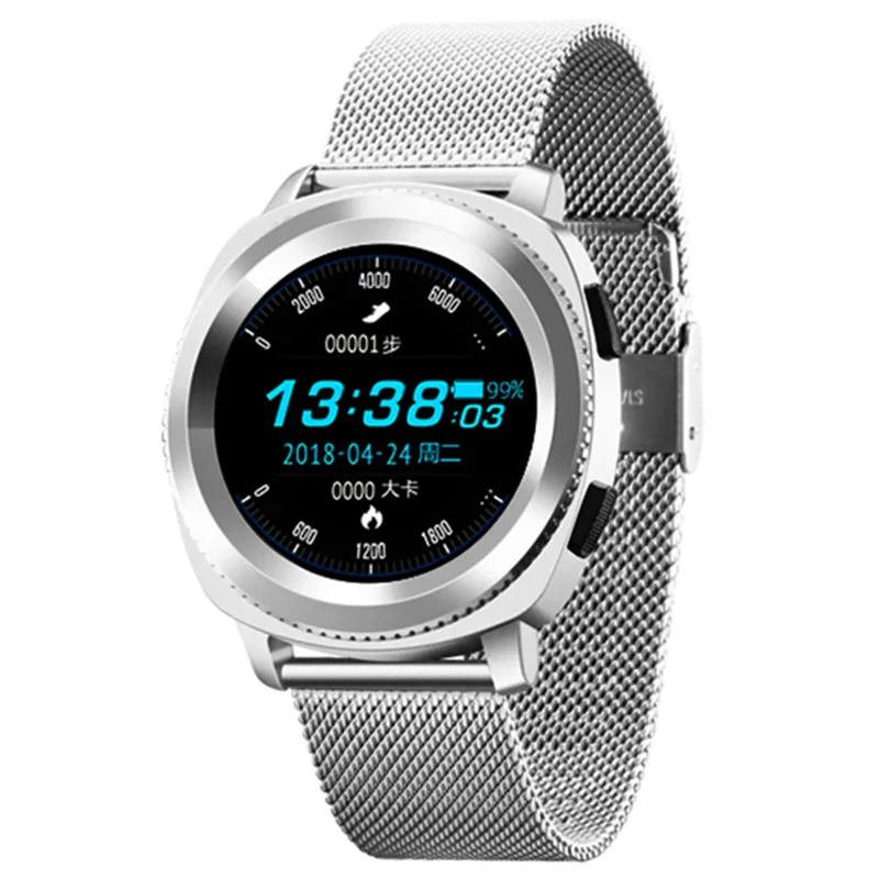 

L2 Smart Watch 1.3 Inch Clock Waterproof IP68 Swimming Bluetooth Smart Band Heart Rate Pedometer Monitor Fitness Sport Watch
