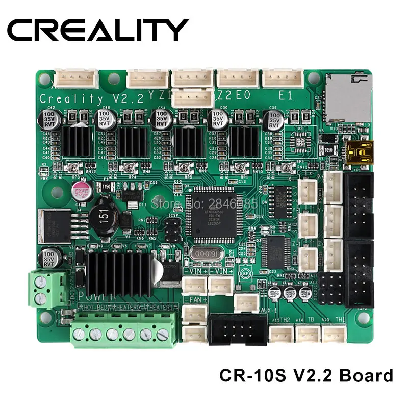 CREALITY 3D ترقية CR-10S سلسلة V2.2 اللوحة/اللوحة ل CREALITY 3D CR-10S سلسلة 3D طابعة امدادات الأصلي