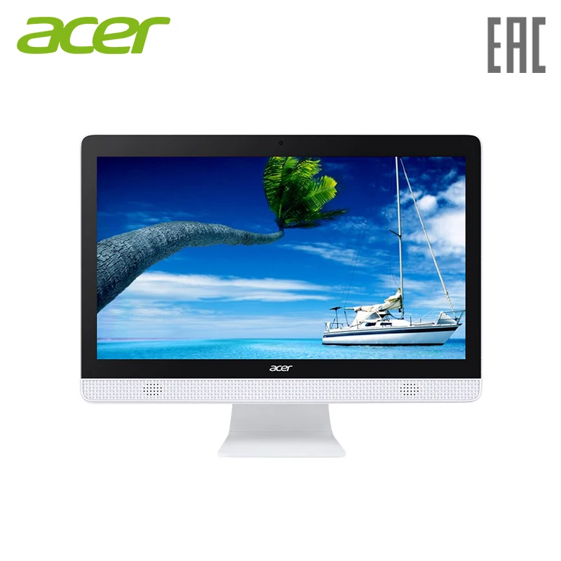 Моноблок Acer Aspire C20-820 19.5&quot/P J3710/4Gb/1Tb/HDG405/CR/WF/BT/45W/Win10/белый (DQ.BC6ER.003) | Компьютеры и офис