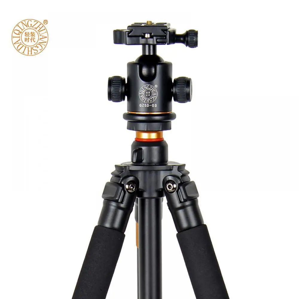 

stand manufacturer ball with tripod head professional camera flexible Q471 lightweight tripod QZSD aluminium digital portable