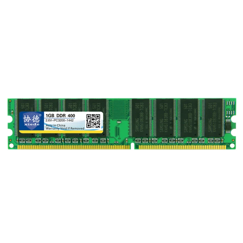 

Xiede Desktop Pc Memory Ram Module Ddr 1Gb Ddr1 184Pin Dimm-SCLL