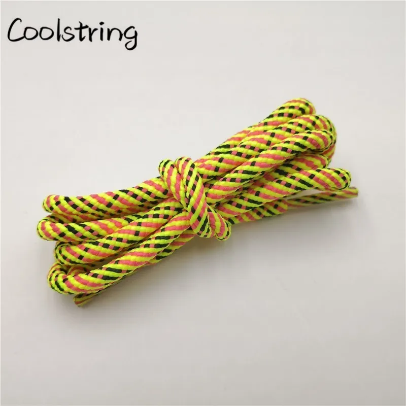 Coolstring New Shoelace Top Quality Polyester Classic Round Shoelaces Casual Sports Boots Shoe Laces 60-180cm For Men Women Gift