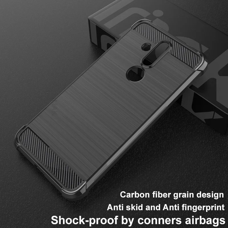 Противоударная подушка безопасности для Nokia X71 чехол Imak Vega мягкая задняя крышка