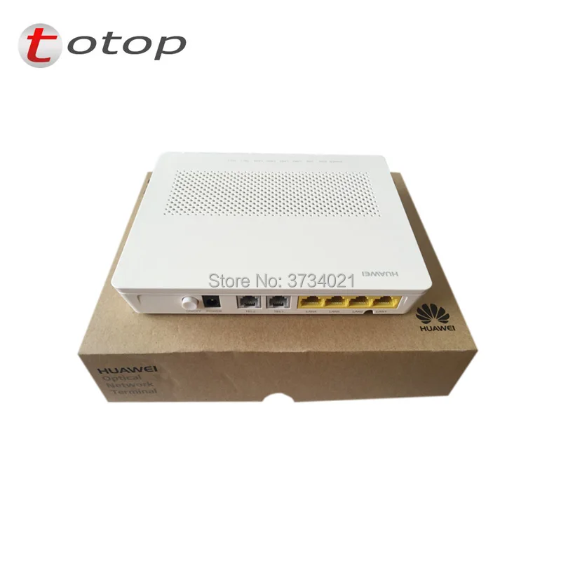 Бесплатная доставка HUAWEI модем hg8240h GPON ONU ONT 4FE + 2TEL волоконно оптический onu gpon такая