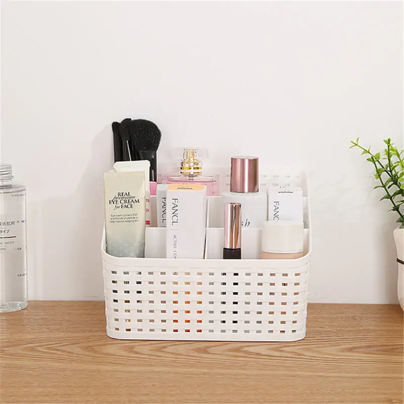 Hot Make Up Jewelry Organizer Box Makeup Organizer Box For Cosmetics Desk Office Storage Skin Care Case Lipstick Case Sundries