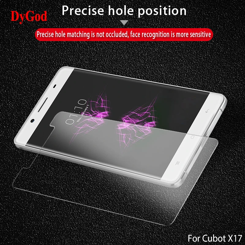 Закаленное стекло DyGod для Cubot X9 X12 Передняя пленка защитное 5 0 дюйма X17 S закаленная