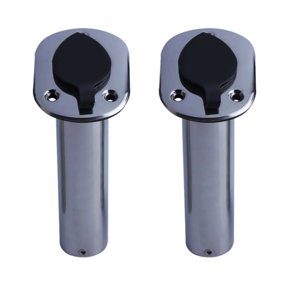 15//30//90 Degree Boat Fishing Rod Holder Stainless Steel Rod Pod Flush Mount
