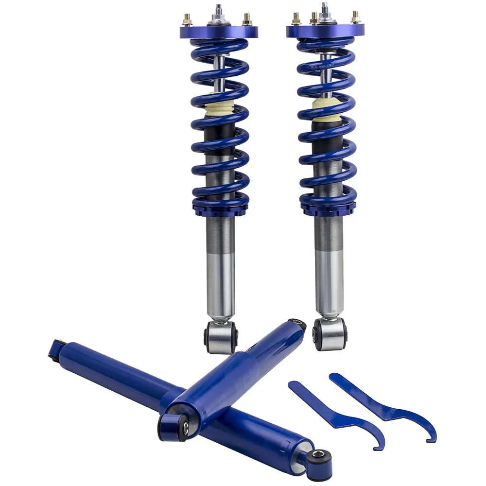 

Full set Suspension Coilover Shock Kit for FORD F150 RWD only 2004 - 2008 Adj. Height Shock Absorber