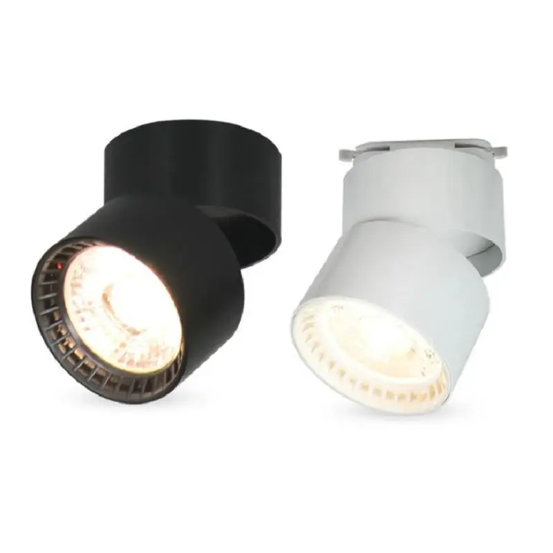 

Dimmable 10W 15W COB LED track light AC110V-240V Track rail LED spot light Clothing store lights Industrial lighting Wall lamp
