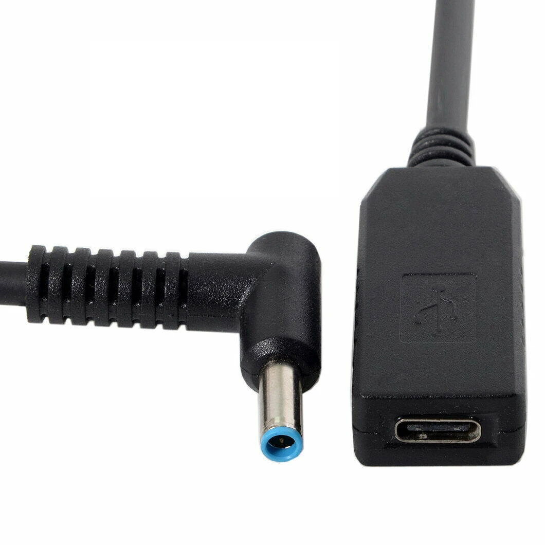 Usb 3 1 Type C к Dc 20V 4 5 0 мм для Dell Hp Power Pd эмулятор триггерный кабель|Кабели питания| |