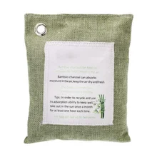 Натуральный воздух очищающий льняные сумки бамбуковый уголь сумка для комнаты гардероб автомобильный очиститель плесень запах комплект дезодорант сухой дезодорант
