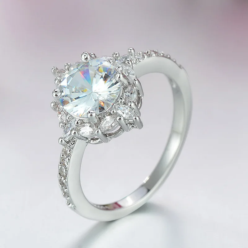 Ограниченная серия обручальное кольцо специальный момент для нее лучший подарок простое серебряное кольцо высшего качества помолвка Анель feminino