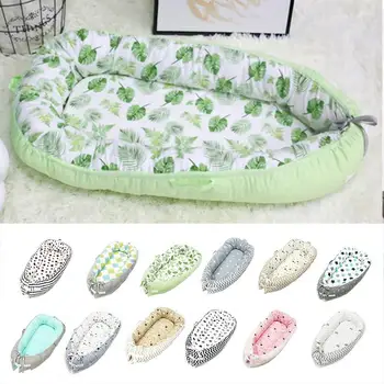 

Baby Nest Bed Crib Portable Removable And Washable Crib Travel Bed For Children Infant Kids Cotton Cradle Folding Baby Bed