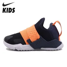 NIKE HUARACHE Детские оригинальные детские дышащие кроссовки для бега на открытом воздухе Повседневное спортивные кроссовки# AH7827-403