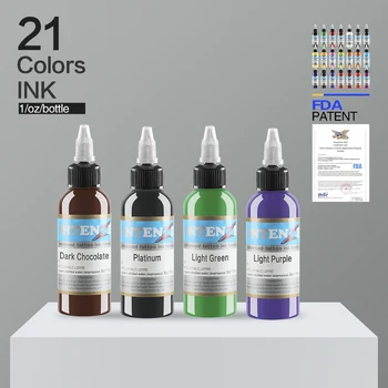 21colors Natural Plant Tattoo Pigment Permanent Makeup Bottle 30ml attoos Ink Pigment For Body Professional Beauty Art Supplies 21colors Natural Plant Tattoo Pigment Permanent Makeup Bottle 30ml attoos Ink Pigment For Body Professional Beauty Art Supplies