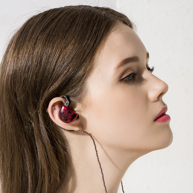 Наушники вкладыши KZ ZS10 динамические гибридные наушники с шумоподавлением Hi Fi