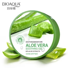 Bioaqua Natural Aloe Vera Smooth Gel Acne Treatment Face Cream For Hydrating Moist Repair After Sun Free Shipping Bioaqua Natural Aloe Vera Smooth Gel Acne Treatment Face Cream For Hydrating Moist Repair After Sun Free Shipping