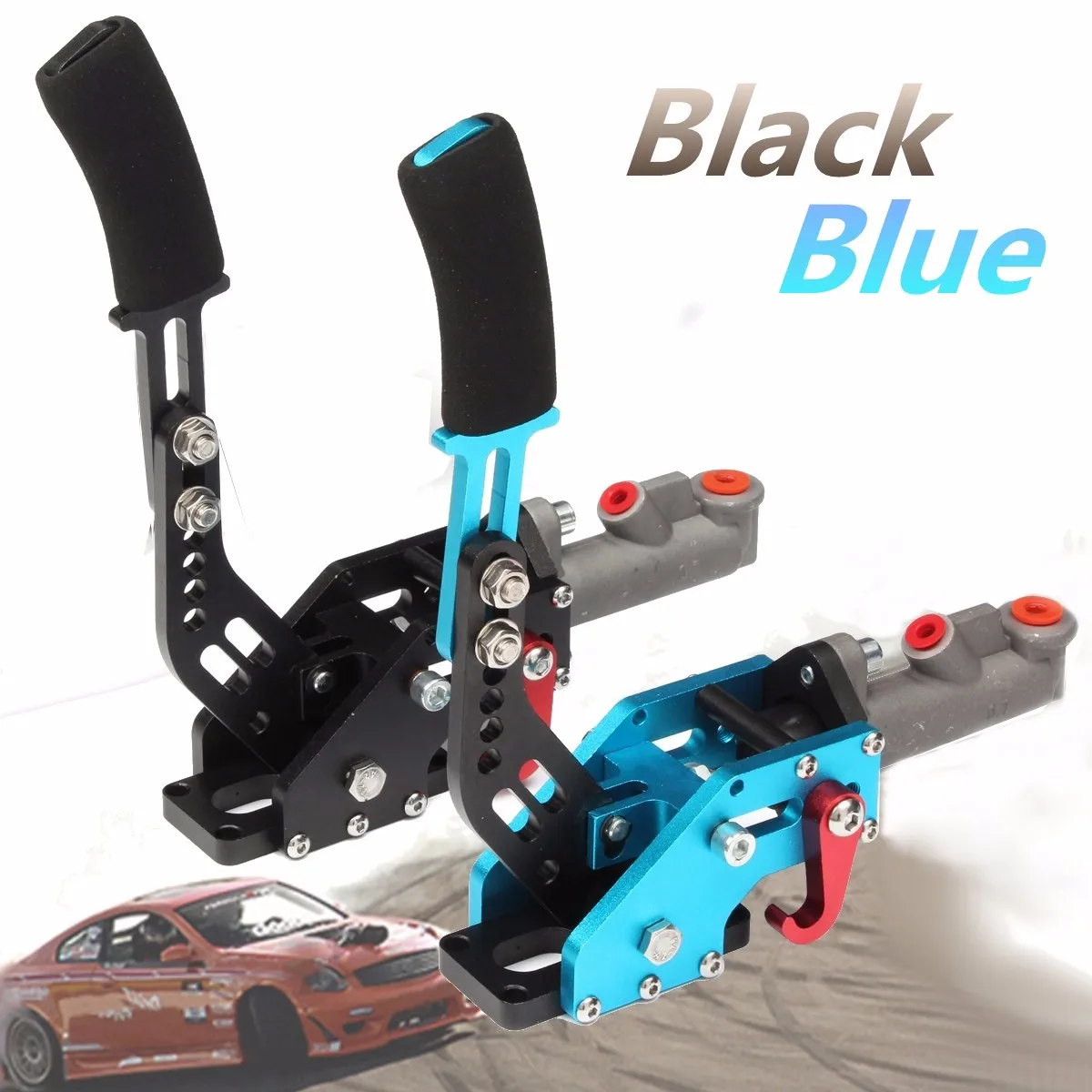 

Universal Hydraulic Horizontal Handbrake Hand E-brake Racing Drift Parking Brake Lever