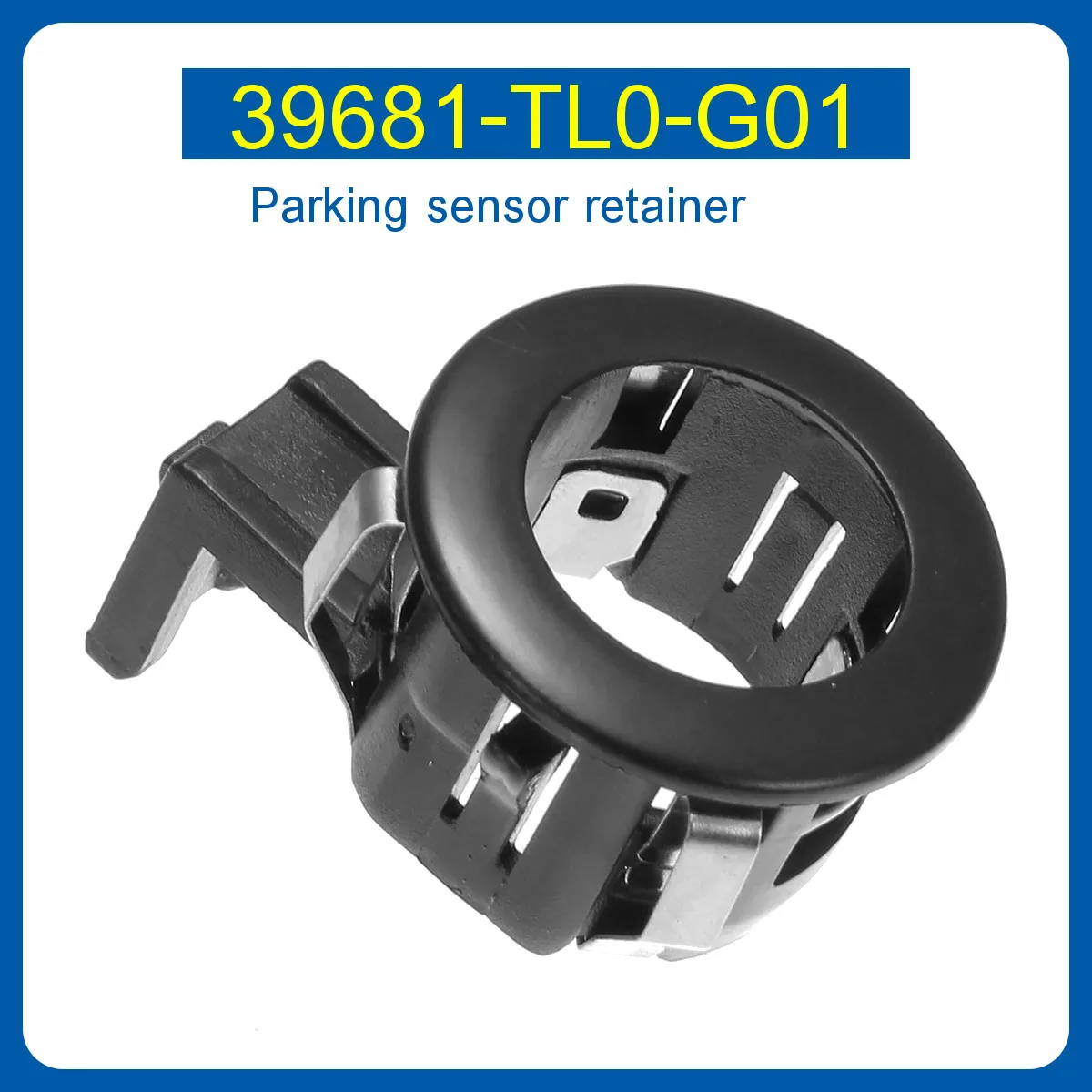 

39681-TL0-G01 Black Parking Sensor Retainer for Honda for Odyssey for Pilot for Acura ZDX Black Mounting bracket