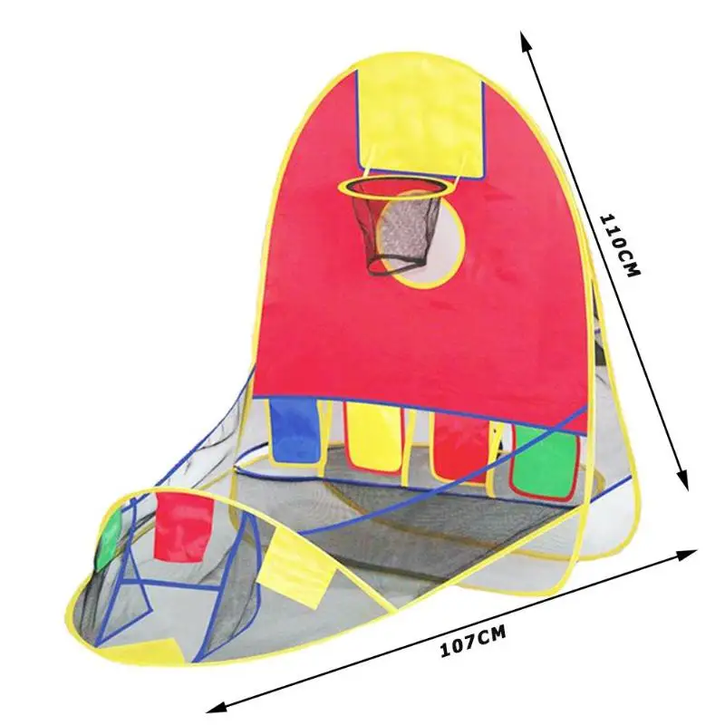 Детская палатка, баскетбольный домик для детей, детский надувной бассейн, складной портативный детский уличный игровой тент для детей, подарок