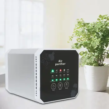 

Mini Air Purifier With Active Carbon Filter Dust Active Ozone Generator Sterilizer Purifying Air Cleaner Office Home