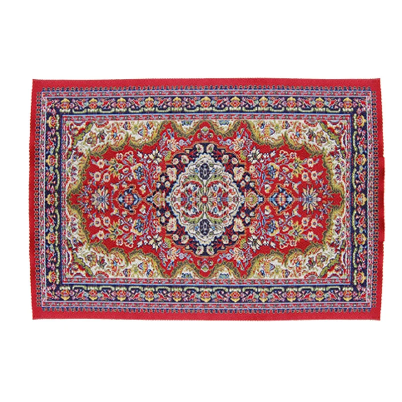 Quality Stair Carpet Mat 1:12 Scale Kids Dolls House Dollhouse Miniature Turkish Quality Stair Carpet Mat 1:12 Scale Kids Dolls House Dollhouse Miniature Turkish
