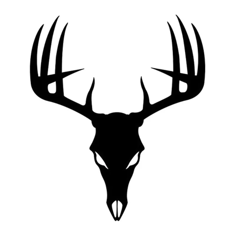 

Car Decal Buck Skull Vinyl Sticker Hunting Deer Hunter Antlers Stickers Car Styling Jdm