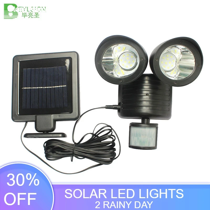 

Solar Lamp Solar Light 22 LEDS High Power Outdoor Waterproof Street Light PIR Motion Sensor Security Lighting Solar Wall Lamps