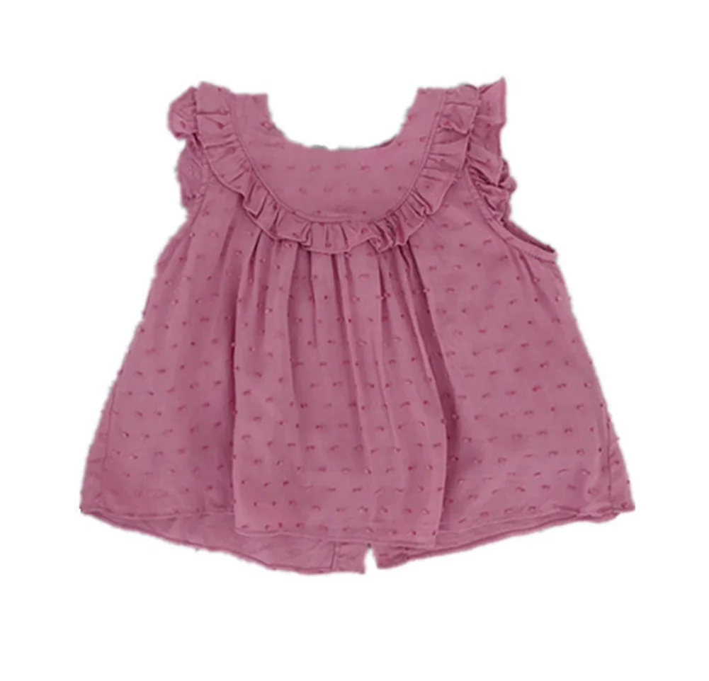 

Baby Girls Sleeveless Dress Children Summer Cotton Dresses Vintage Loose Cute Dresses Kids Summer Clothes