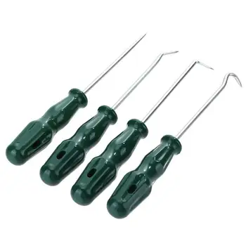 

4pcs Car Pick Hook Set O Ring Oil Seal Gasket Puller Remover Hand Tool