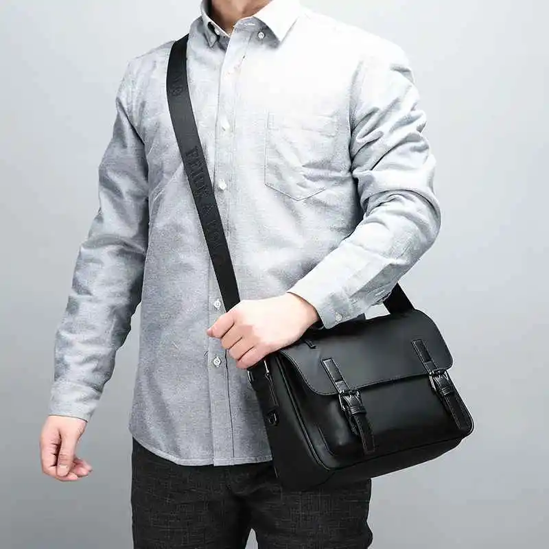Сумка через плечо модные мужские сумки повседневные Простые сумки-мессенджеры брендовые высококачественные нейлоновые сумки мужские сумки на плечо для мужчин
