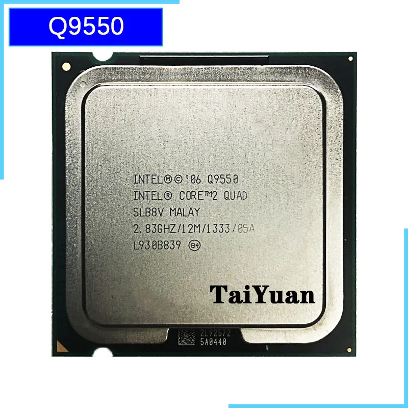 Intel Core 2 Quad Q9550 2,8 ГГц четырехъядерный процессор 12M 95W 1333 LGA 775
