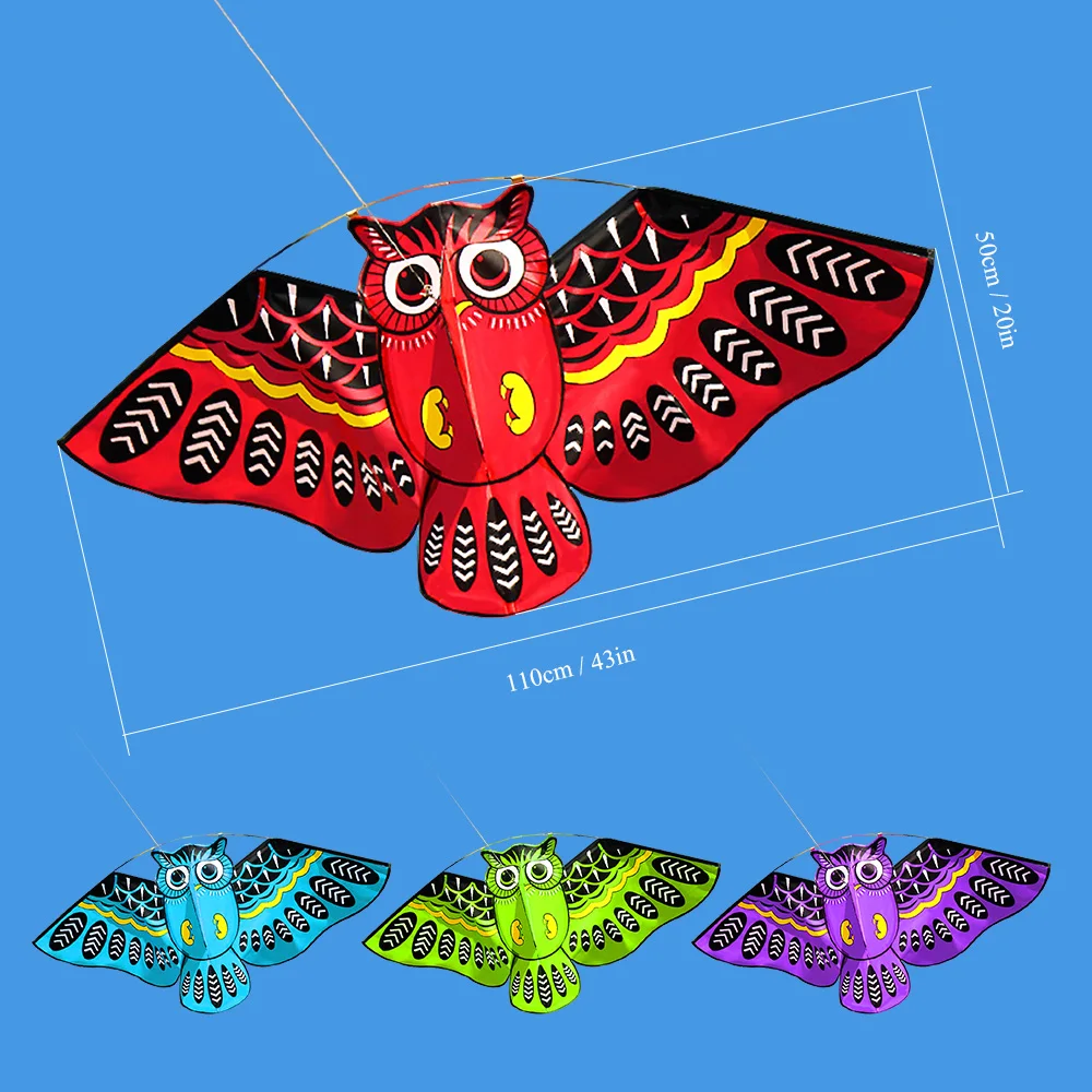 

50 m Long Tail Triangle Nylon Kite Ripstops Easy Fly 30M Handle Line Board String Reel 43 x 20 kite Outdoor Toy for Children