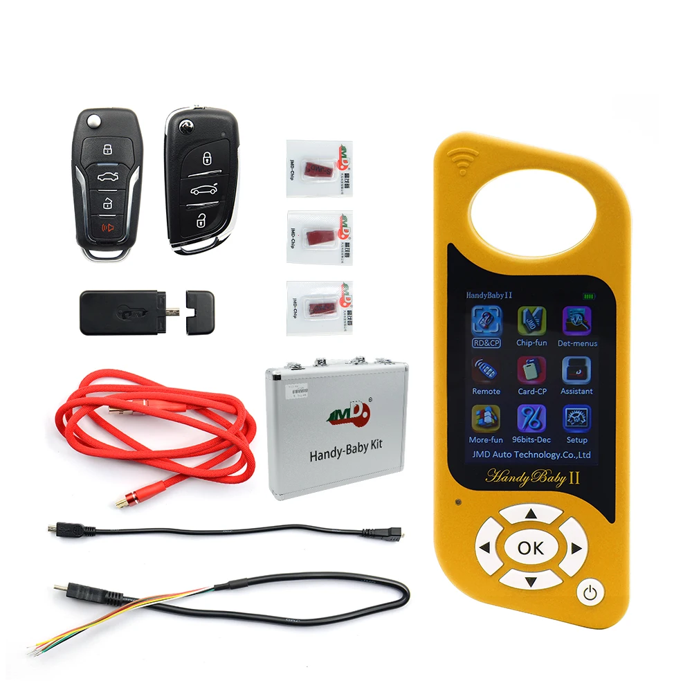 JMD Handy Baby II для 4D/46/48/G King Красный чип дистанционный генератор ключей копировальная