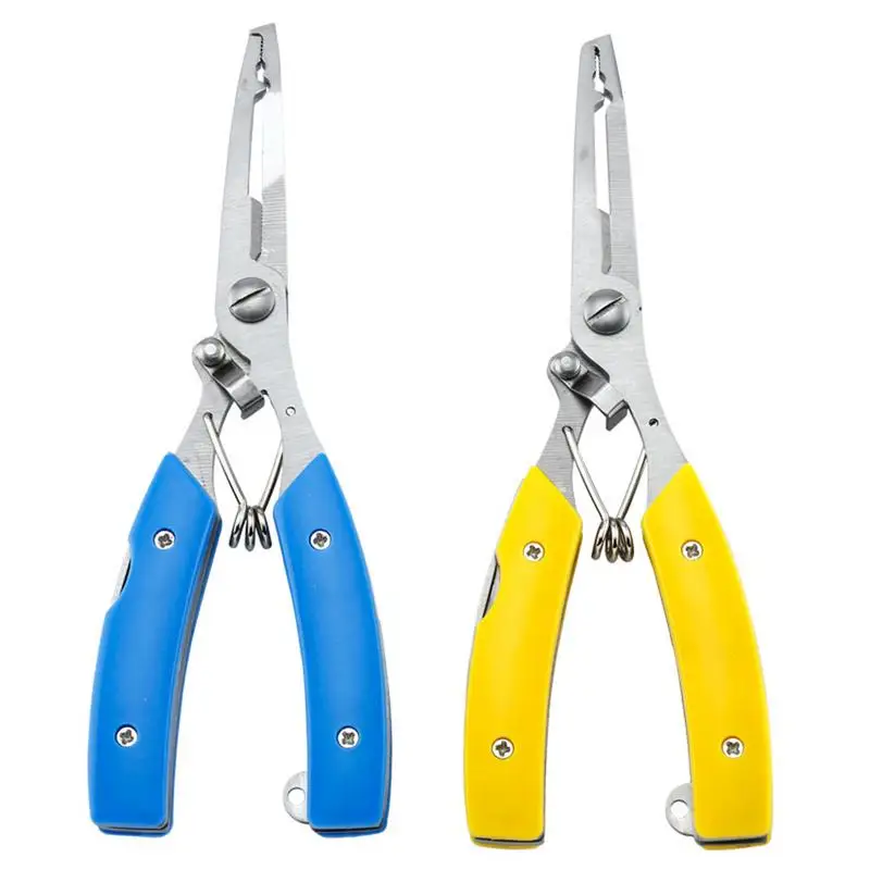

16Cm Fishing Pliers Multifunctional Hook Remover Line Cutter Stainless Steel Lure Fishing Clip Angling Equipment Fishing Tools