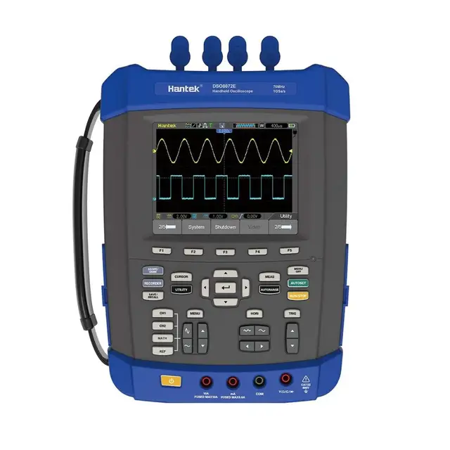 Special Price Hantek 6 in1 Digital Oscilloscope Multimeter Waveform Generator Spectrum Analyzer Frequency Counter Recorder DSO8072E DSO8202E