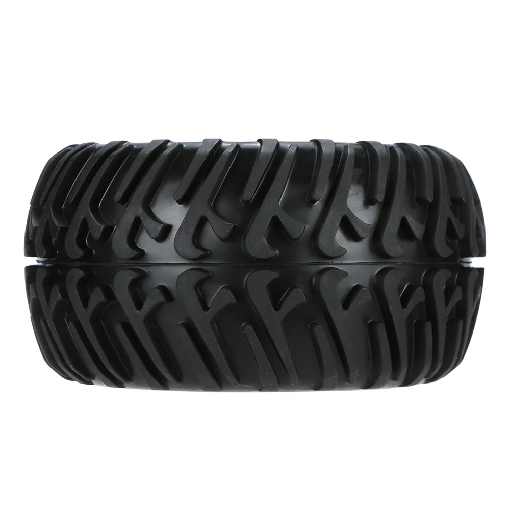 4 шт. черный обод колеса и шина для 1/10 HSP 94111 94188 аксессуары Monster Truck|Детали