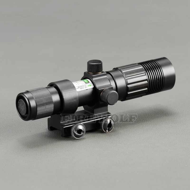 

Laser light laser zoom aiming flashlight flashlight integrated focus Glare fishing sight Infrared green adjustable Outdoor