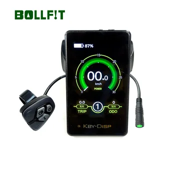 

Bollfit Bicycle Display KD718 With USB Port LCD Colour Display For 8fun Mid Drive Motor BBS01 BBS02 BBSHD Conversion Components