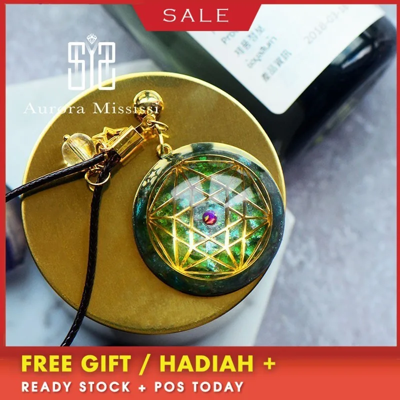 Ожерелье с подвеской Orgonite Life Source Energy Crystal женское подвеска надписью Better Fortune