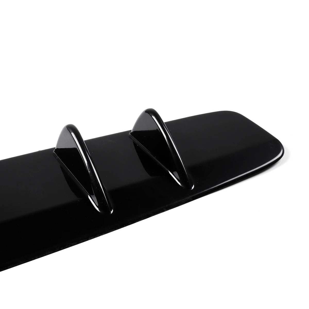 84cm Shark Fin Style Universal Car Rear Bumper Splitter Lip Diffuser Splitters Protector Spoiler Lip For BMW For Benz For Audi