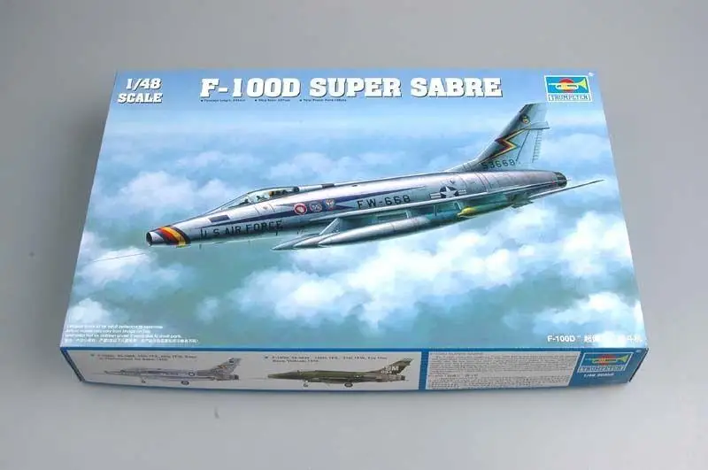 Trumpeter 1/48 02839 F-100D Super Sabre | Игрушки и хобби