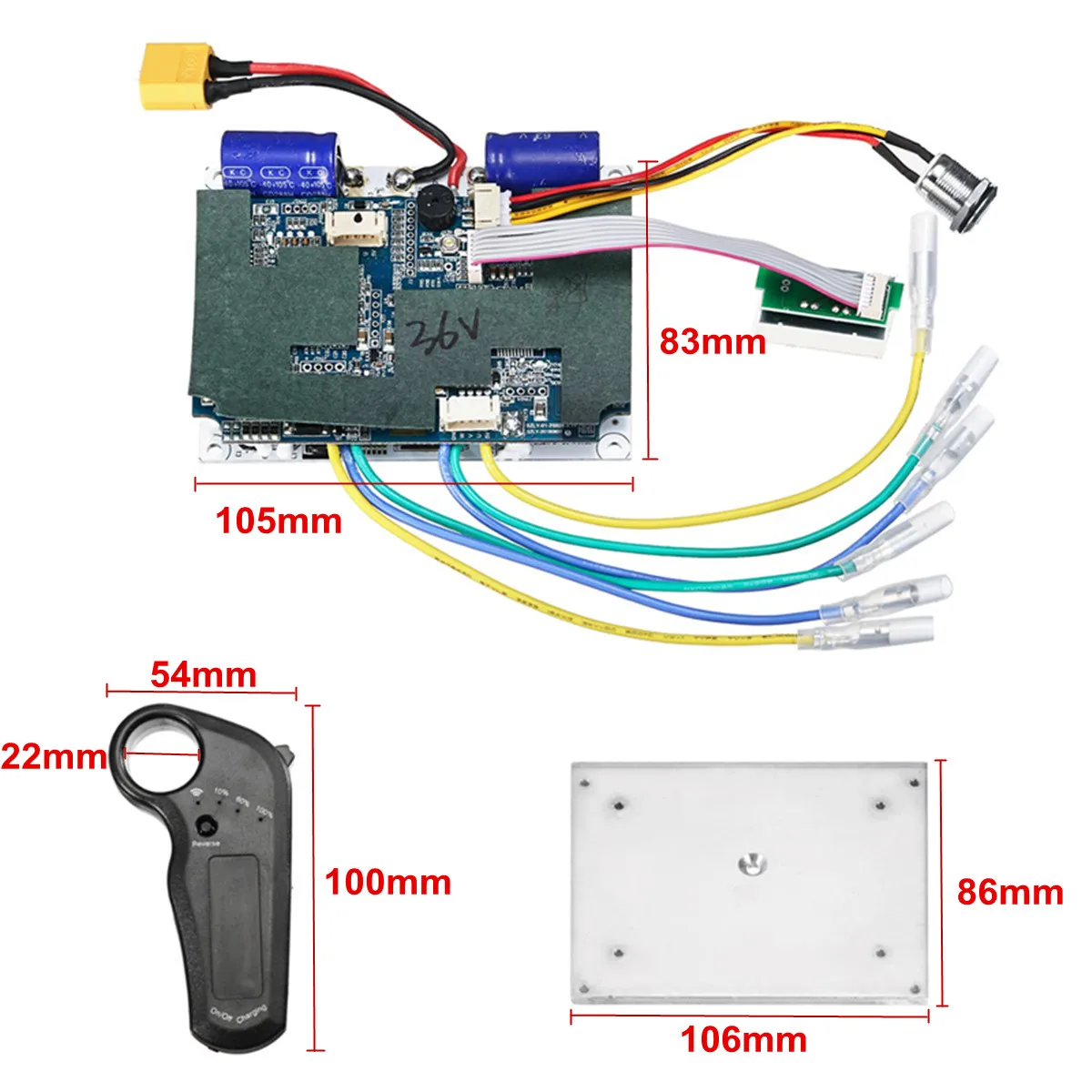 24/36 V حزام مزدوج المحرك الكهربائية لوح التزلج تحكم Longboard ESC بديلا أجزاء سكوتر اللوحة أداة أدوات 24/36 V حزام مزدوج المحرك الكهربائية لوح التزلج تحكم Longboard ESC بديلا أجزاء سكوتر اللوحة أداة أدوات