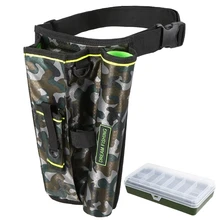 2 в 1 портативный рыболовный мешок снасти коробка складная Рыболовная Сумка для хранения