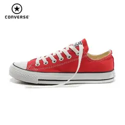 Converse для мужчин All star обувь для скейтбординга Женская Повседневная Классическая парусиновая унисекс анти скользкие кроссовки