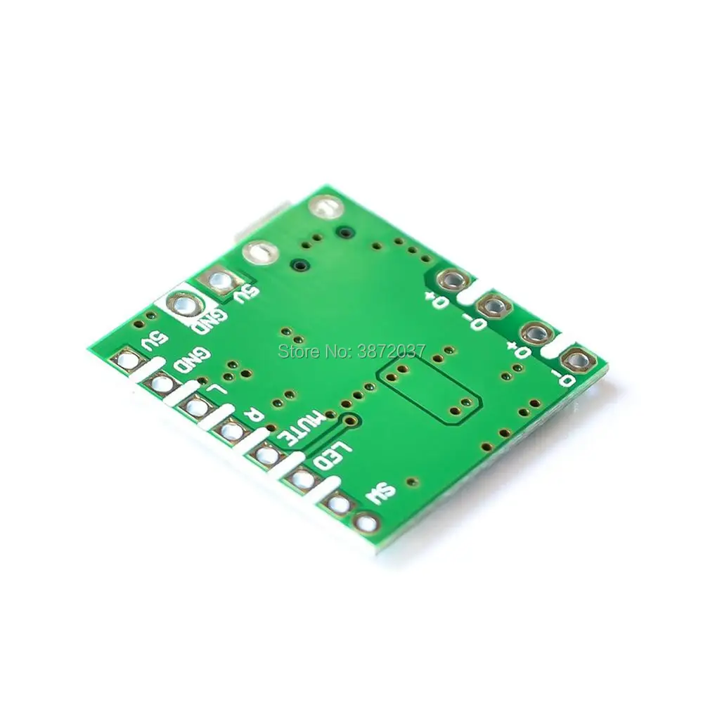 20 шт./лот PAM8403 мини USB усилитель мощности Модуль платы DIY Bluetooth динамик 2*3 Вт Класс