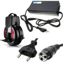 CLAITE 67 2V2A 67 2V 2A Li ion Battery Charger For Electric Self Unicycle Scooter Smart