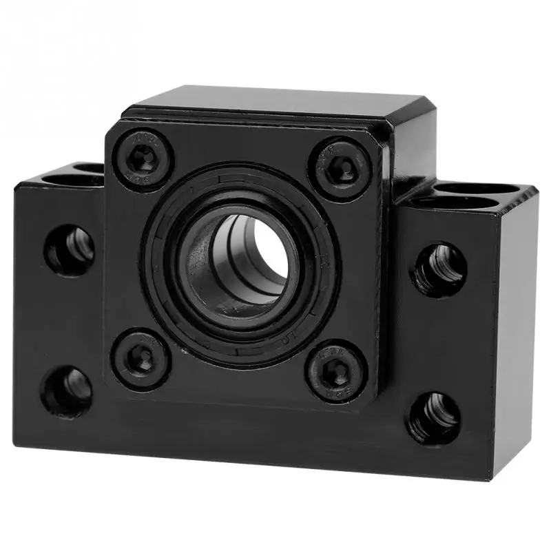 Fixed + Floated Side Bearing Mount Set End Supports Bearing Housing ...