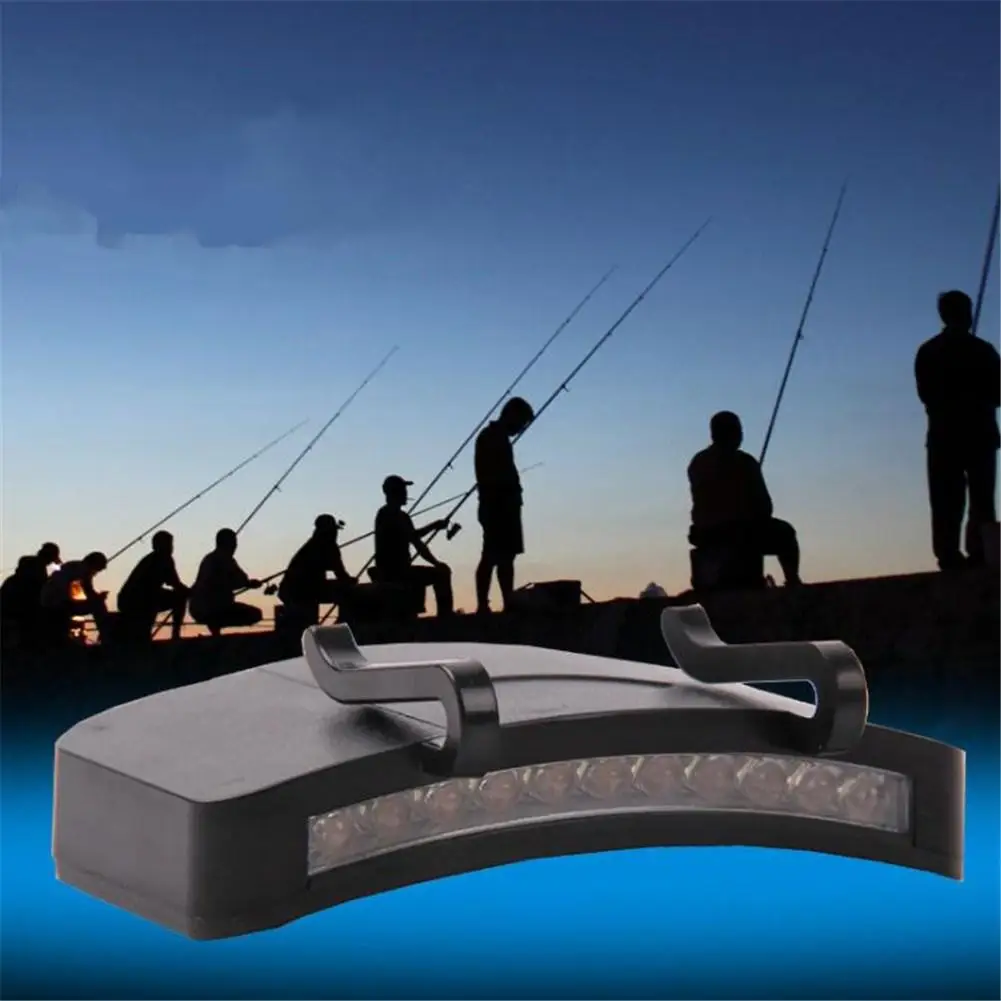 LumiParty 11 LED fishing cloth Cap Lamp Night Fishing LED Headlight Fishing Light Bait Light